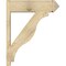 Ekena Millwork Funston Arts & Crafts Rough Sawn Outlooker, Douglas Fir, 8"W x 28"D x 34"H OUT08X28X34FST03RDF - alternate 2